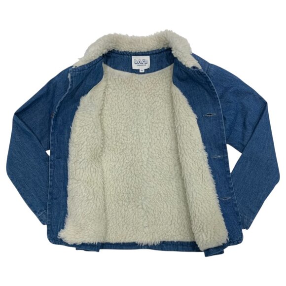 ATELIER BARN - VIGO DENIM JACKET - COTTON & ANGORA - MADE IN FRANCE - Picture 2 of 5